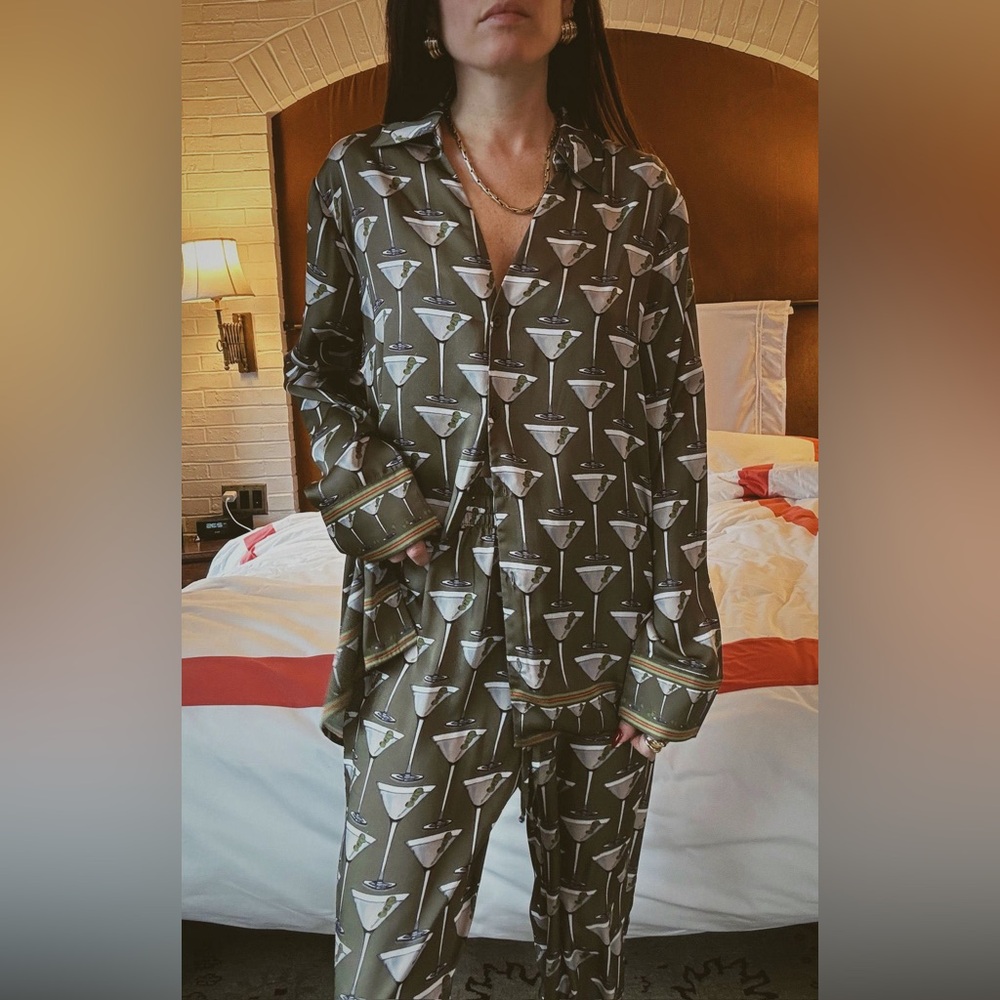 Show Me Your Mumu Extra Dirty Martini Silky SET size XL